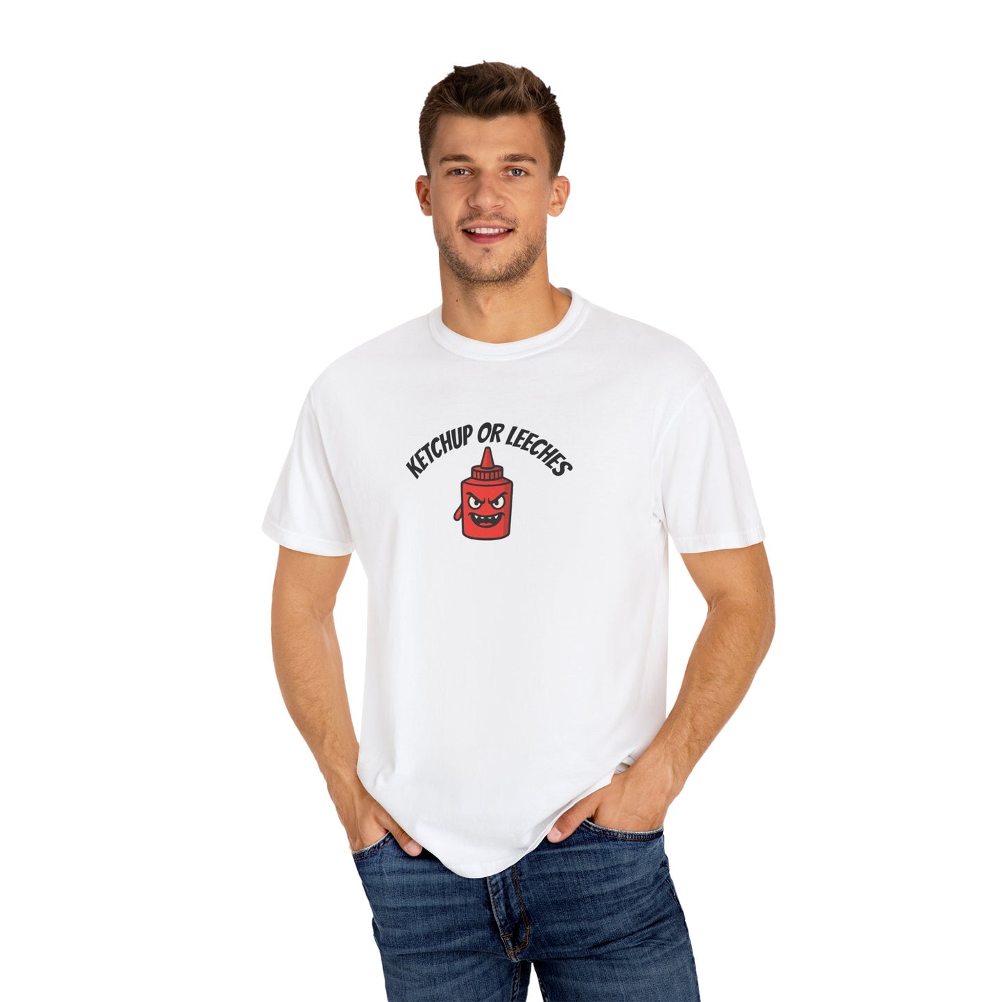 Ketchup or Leeches T-shirt